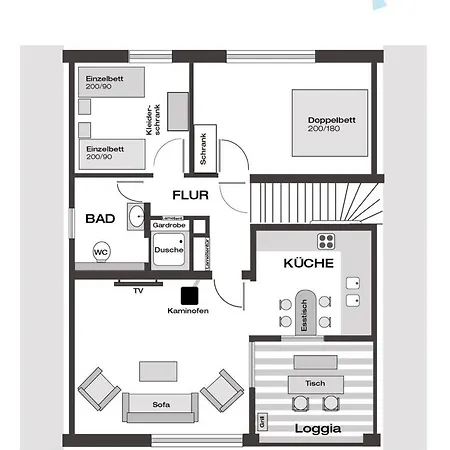 Kampenweg 8 Ostseeblick *
